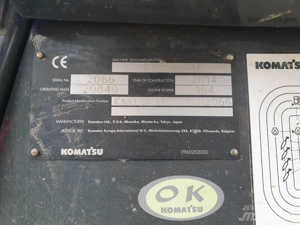 Komatsu D 65 WX-17 Bulldozer på larvebånd