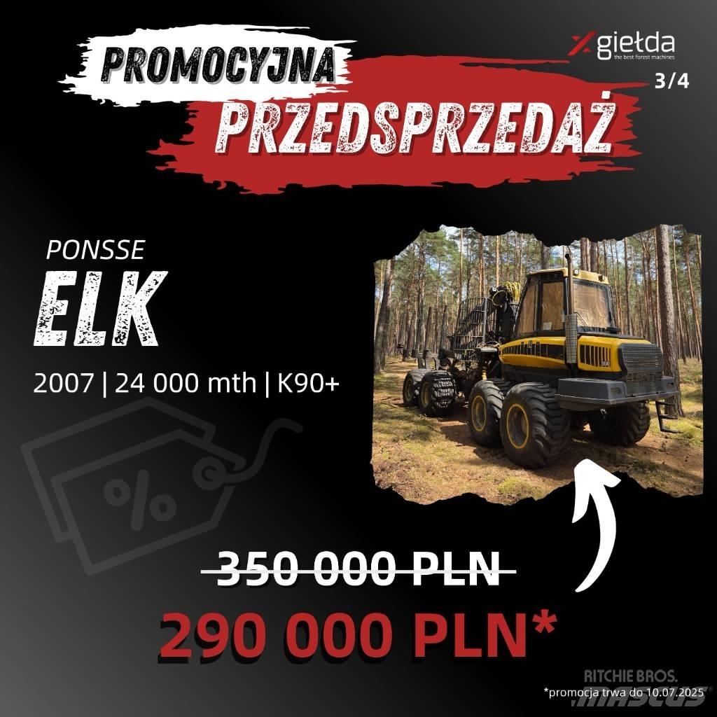 Ponsse Elk Udkørselsmaskiner
