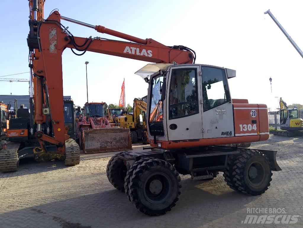 Atlas AB1304M Gravemaskiner på hjul