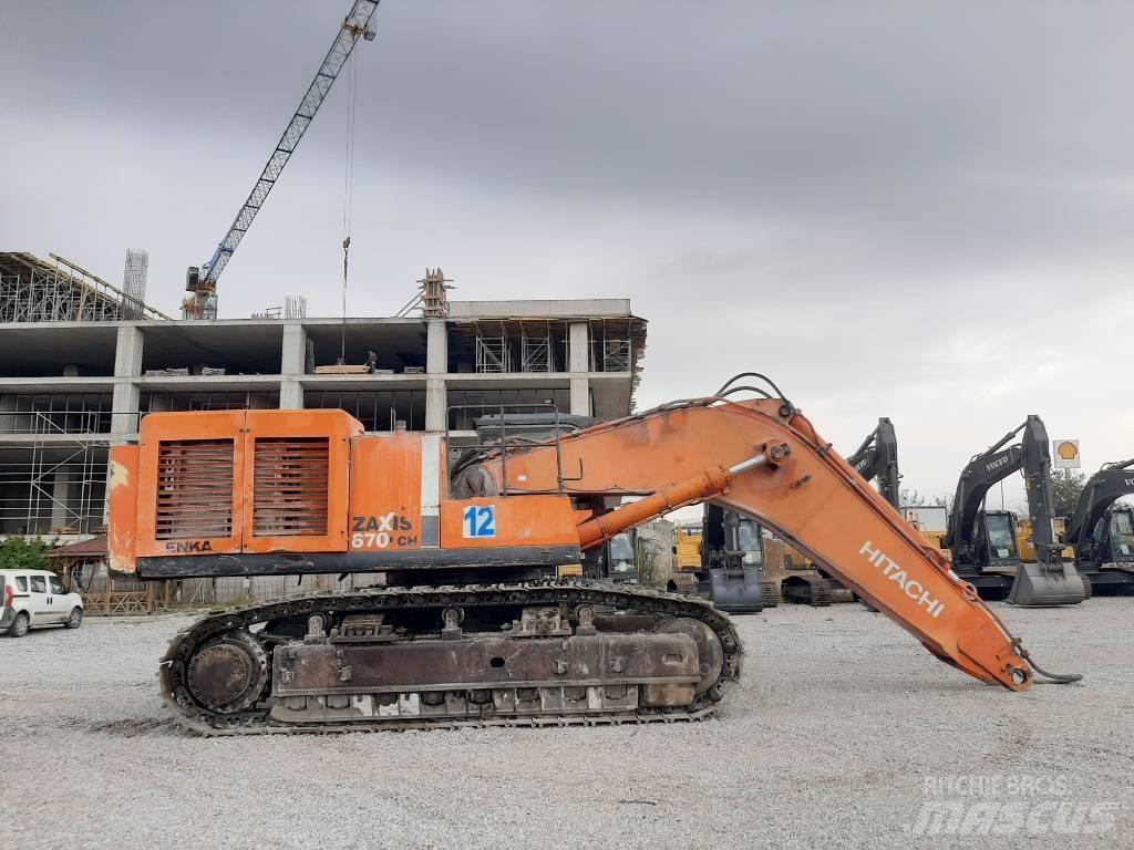 Hitachi ZX 670 LC H Gravemaskiner på larvebånd
