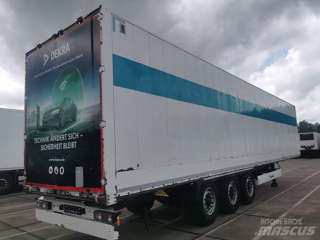 Krone SD Semi-trailer med fast kasse