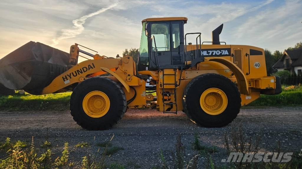 Hyundai HL 770-7 A Læssemaskiner på hjul