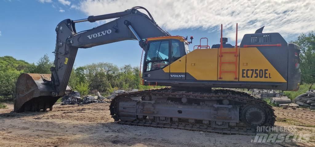 Volvo EC 750 E Gravemaskiner på larvebånd