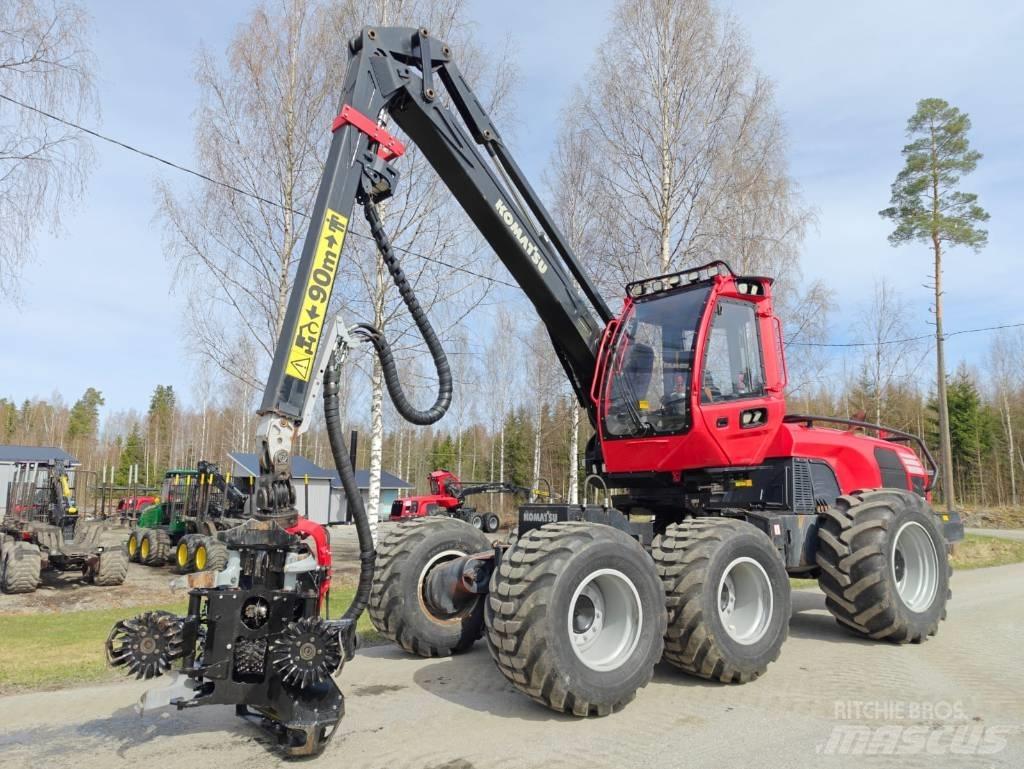 Komatsu 911 Skovningsmaskiner