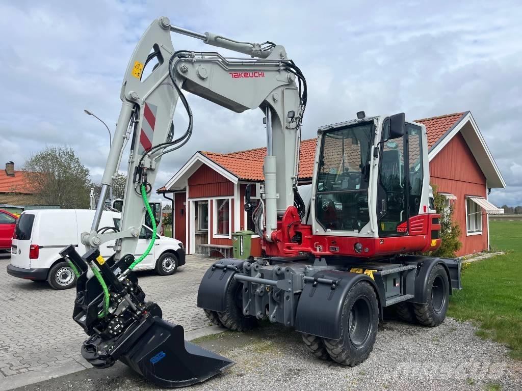 Takeuchi TB 395 W Gravemaskiner på hjul