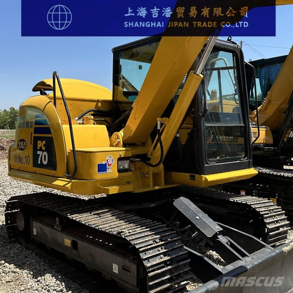 Komatsu PC 70 Gravemaskiner på larvebånd