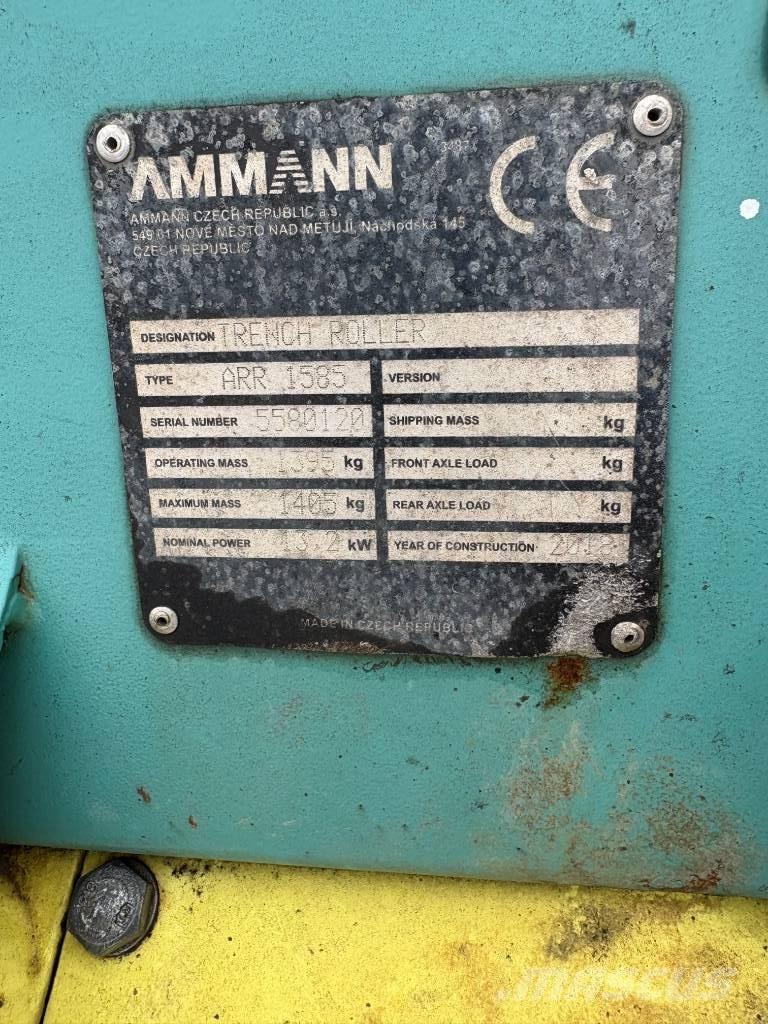 Ammann ARR 1585 Andre tromler