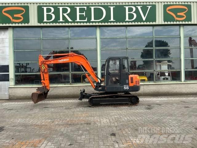 Daewoo SL 55-V Gravemaskiner på larvebånd