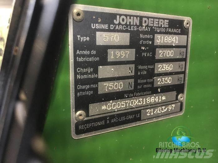 John Deere 570 Grønthøster