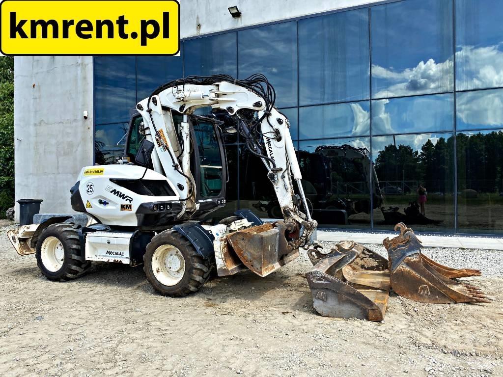 Mecalac 9 MWR Gravemaskiner på hjul