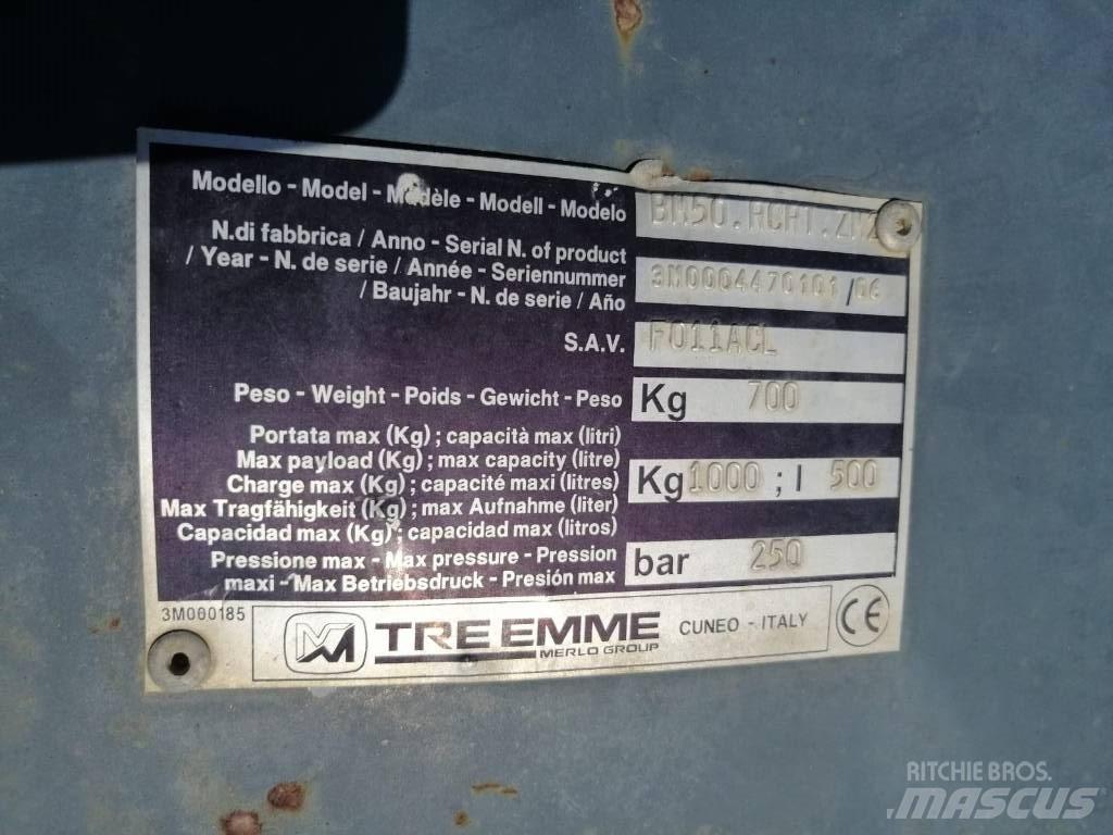 Merlo BM50 Skovle