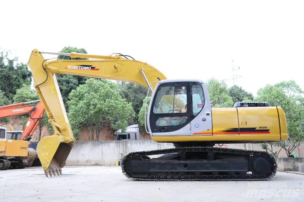Sumitomo SH200 Gravemaskiner på larvebånd