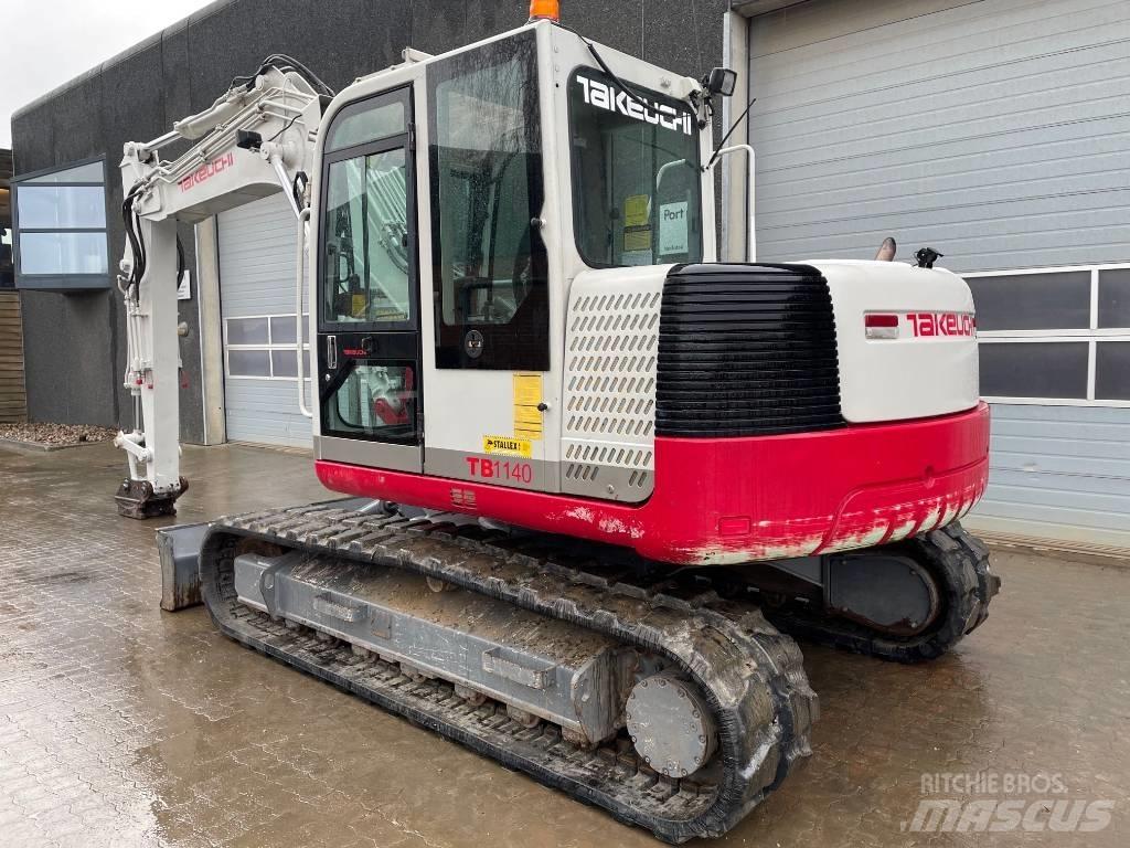 Takeuchi TB1140 Gravemaskiner på larvebånd