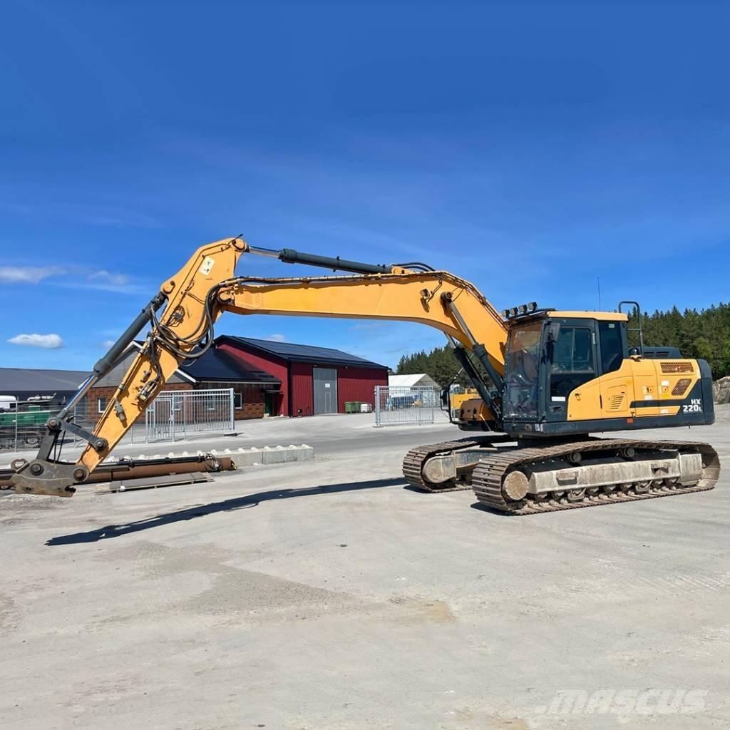 Hyundai HX220L Gravemaskiner på larvebånd