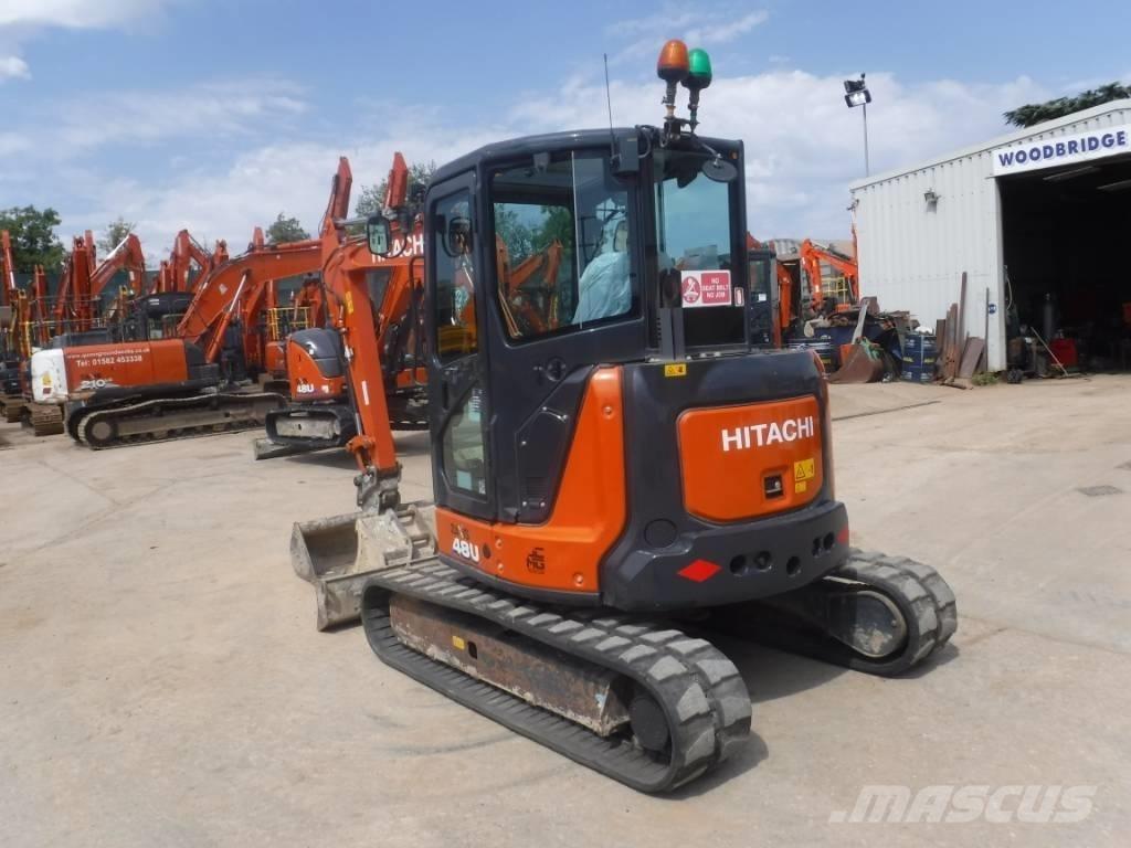 Hitachi ZX 48 U-6 Minigravemaskiner