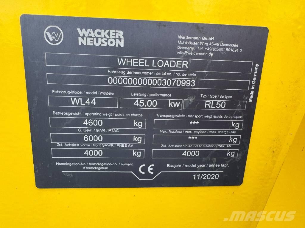 Wacker Neuson WL44 Læssemaskiner på hjul