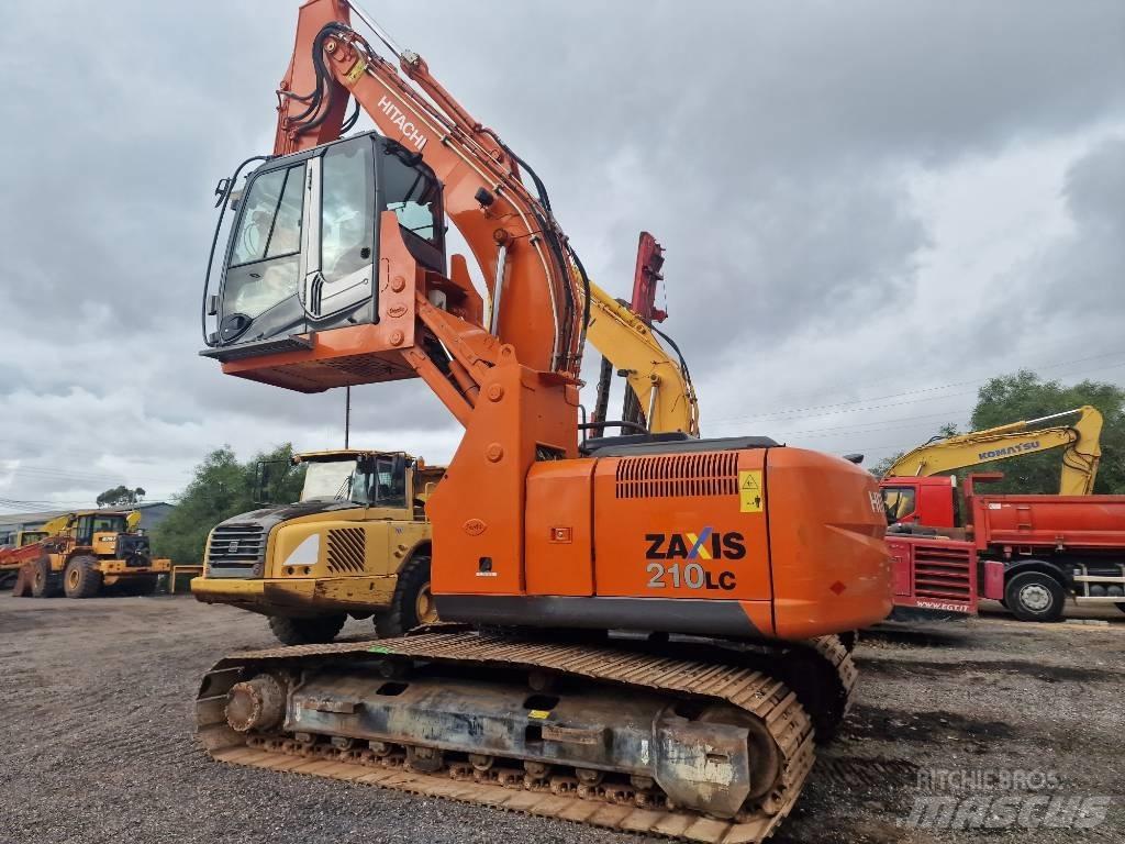 Hitachi ZX 210 LC Gravemaskiner på larvebånd