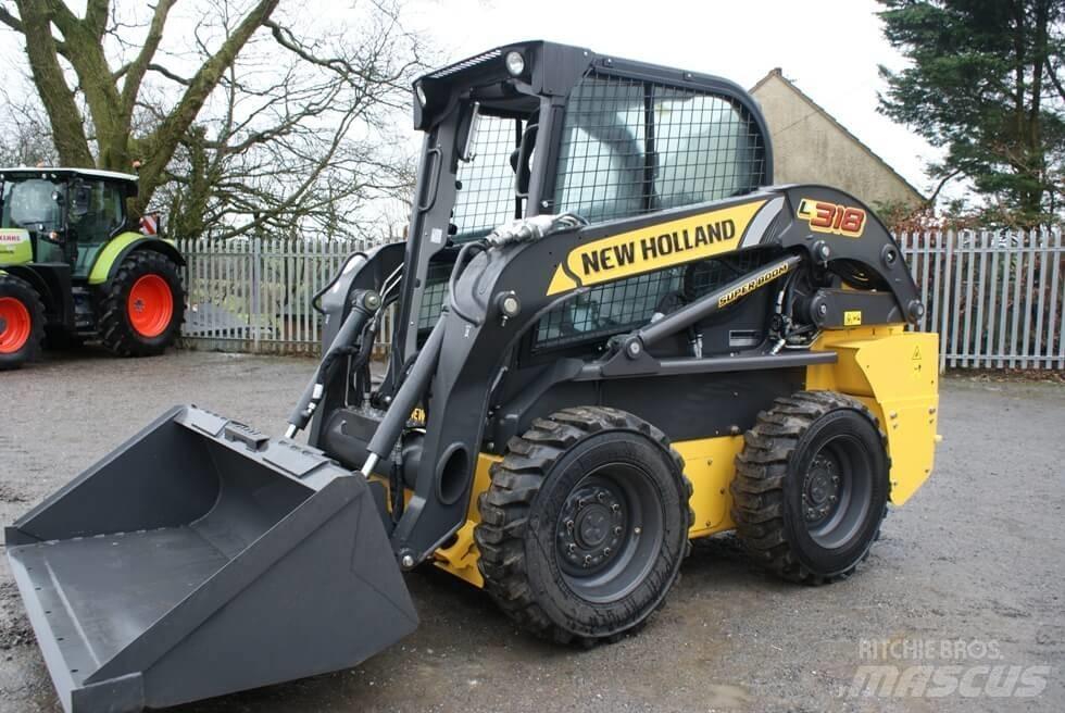 New Holland L 318 Minilæsser - knækstyret
