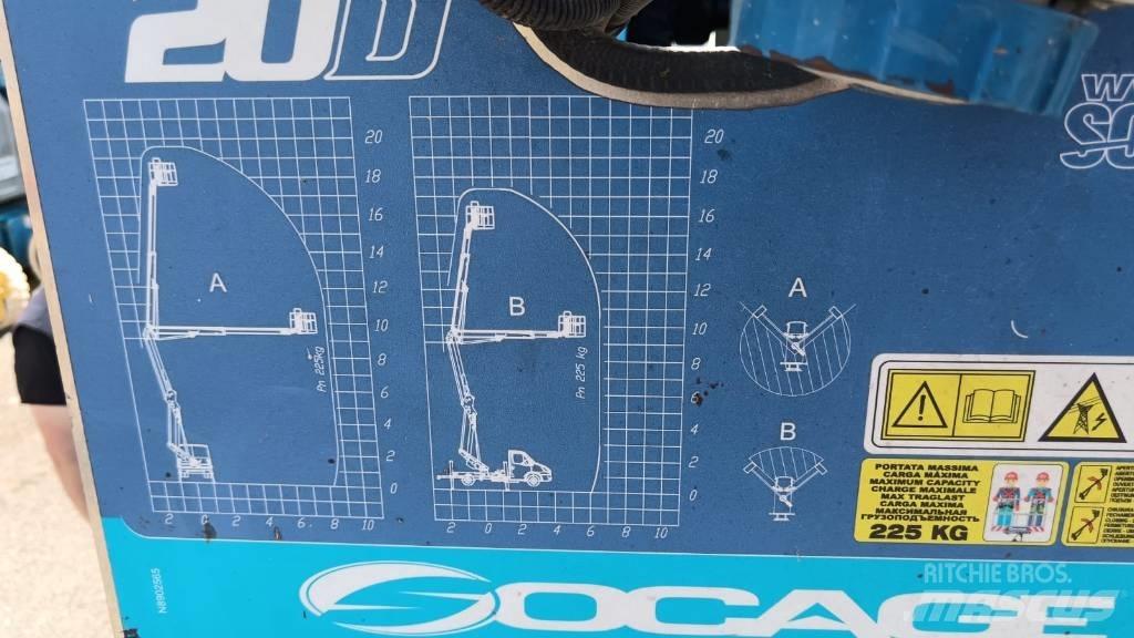 Socage 20d Lastbilmonterede lifte