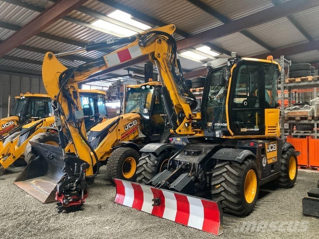 JCB Hydradig HD110W Gravemaskiner på hjul