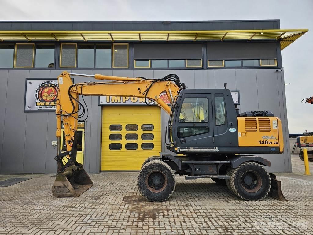 Hyundai R140W-7A Gravemaskiner på hjul
