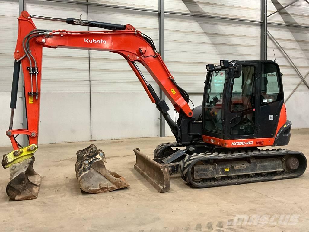 Kubota KX 080-4 A 2 Midi-gravemaskiner 7t - 12t