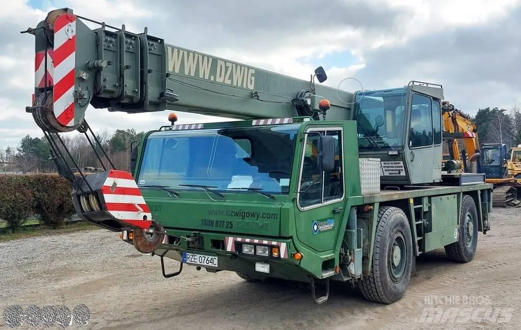 Faun RTF-25 Kraner til alt terræn
