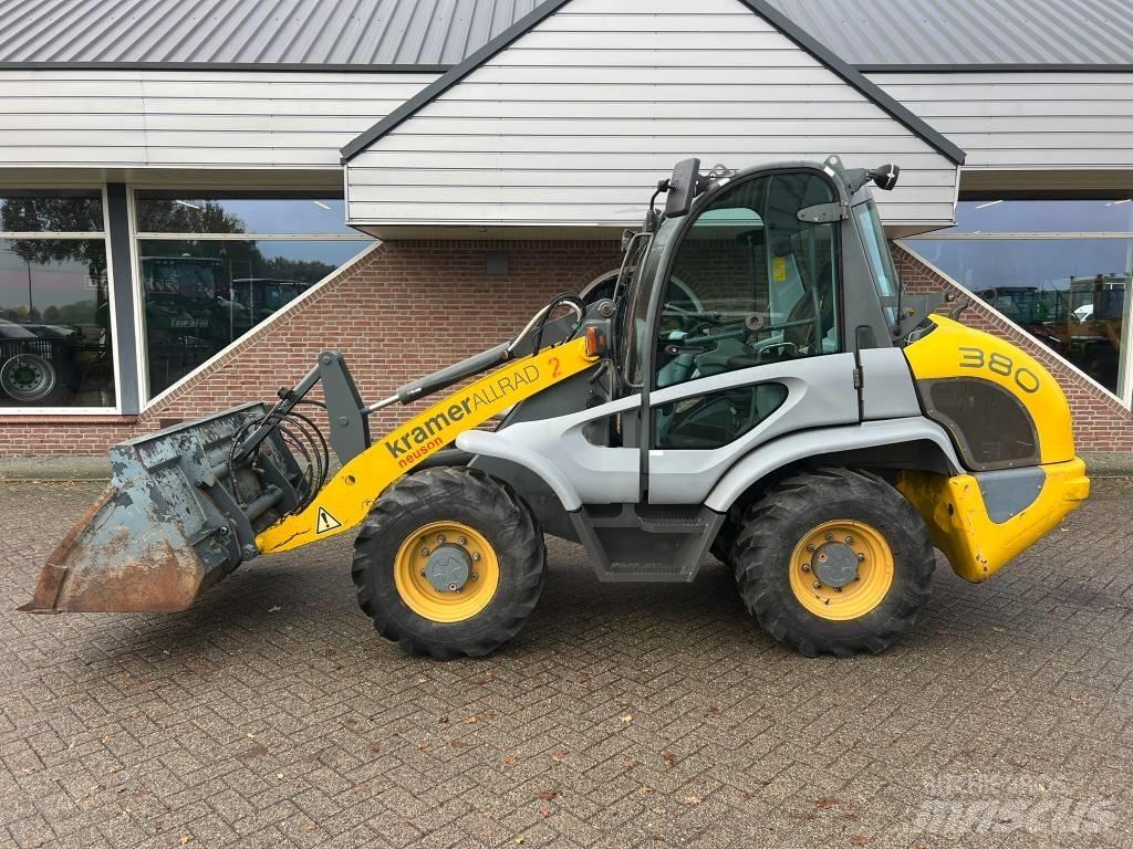 Kramer 380 shovel Læssemaskiner på hjul