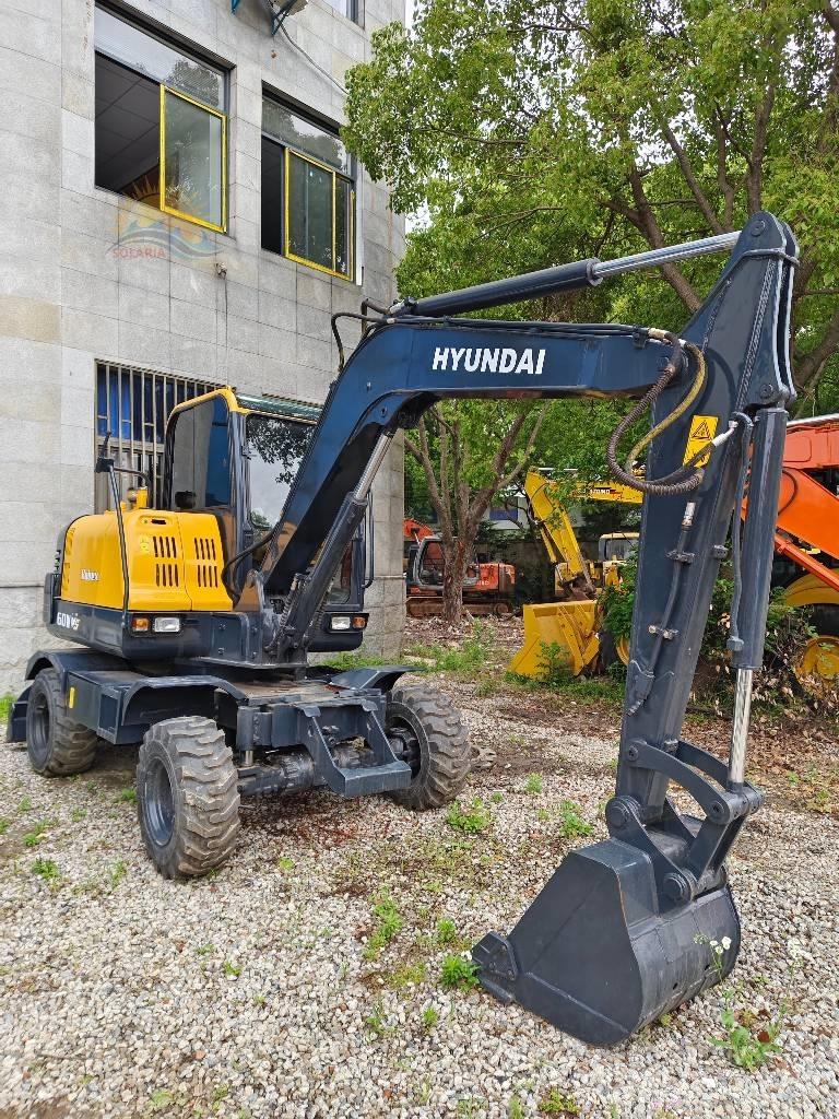 Hyundai R 60W Gravemaskiner på hjul