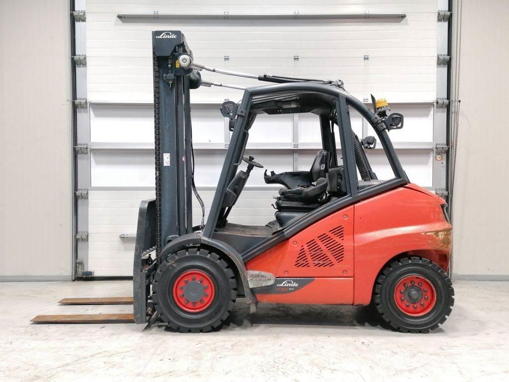Linde H50D-02 Diesel gaffeltrucks