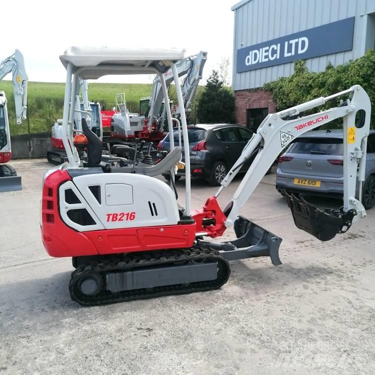 Takeuchi TB216 Minigravemaskiner