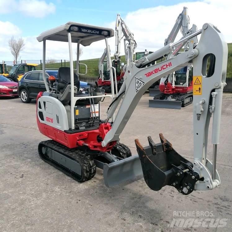 Takeuchi TB216 Minigravemaskiner