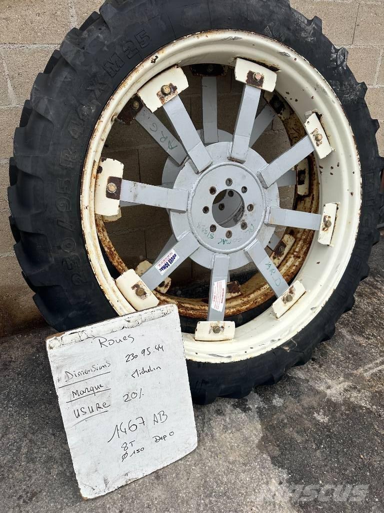 Michelin 230/95R48 Hjul, Dæk og Fælge