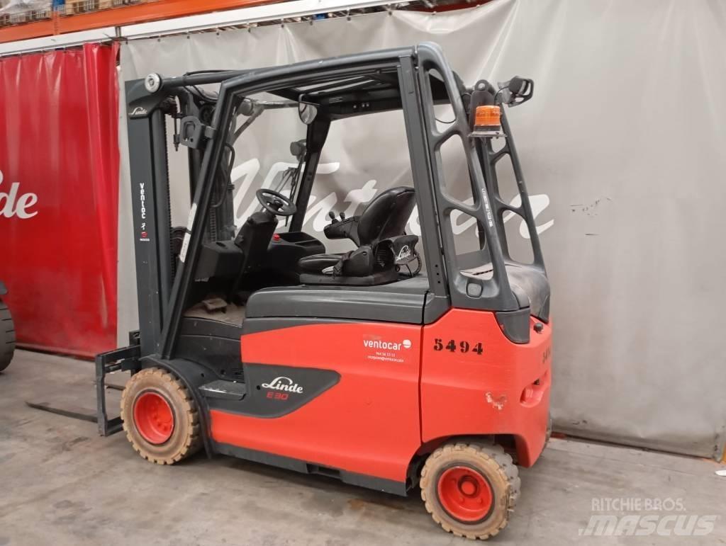Linde E 30 El gaffeltrucks
