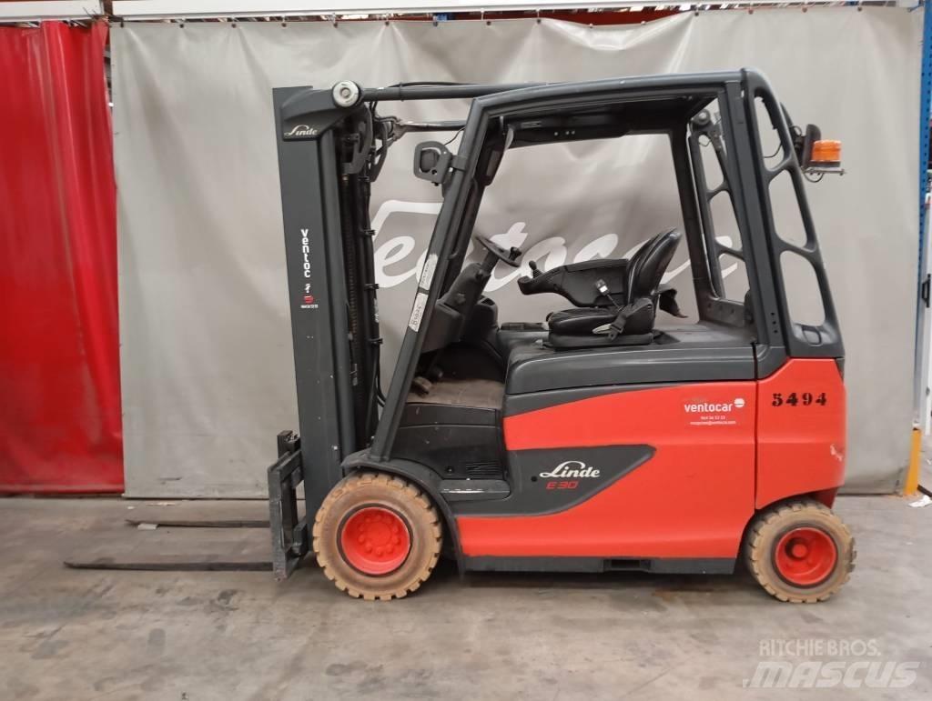 Linde E 30 El gaffeltrucks