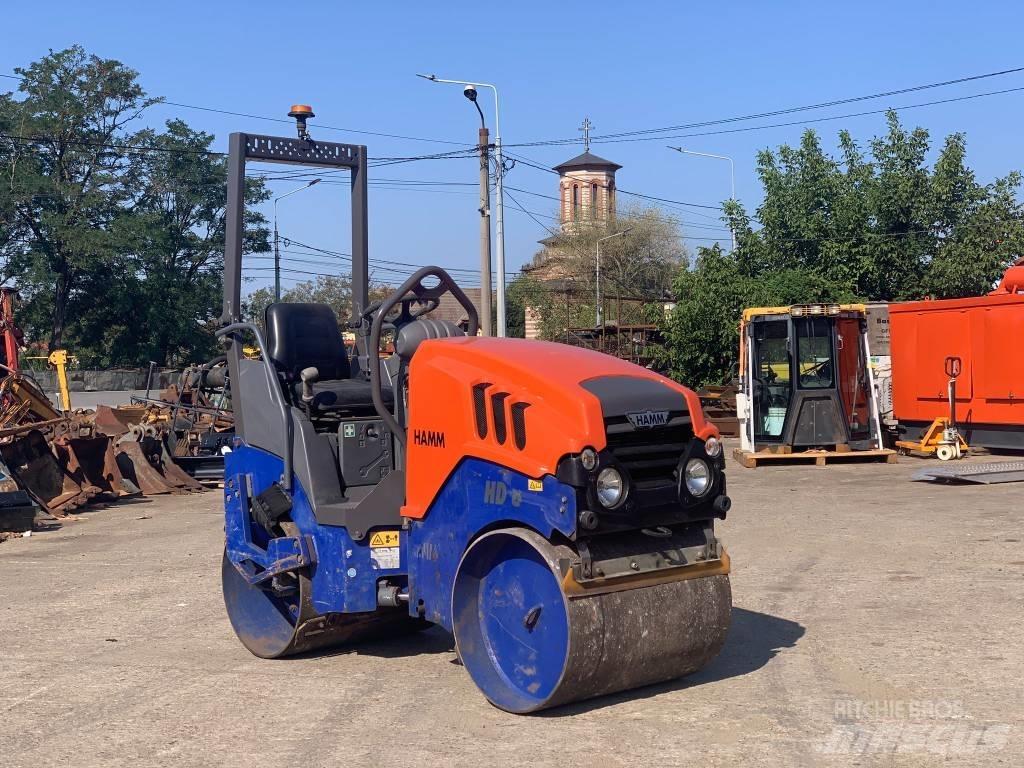 Hamm HD 8 VV Tvilling tromle