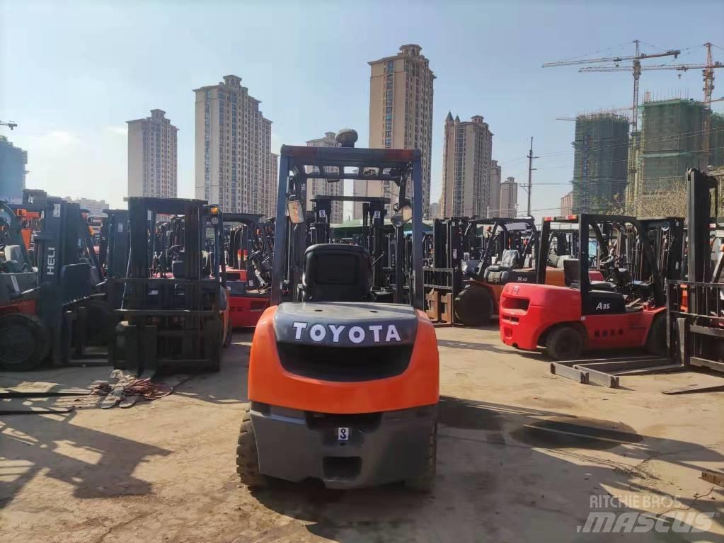 Toyota 8fd30 Diesel gaffeltrucks