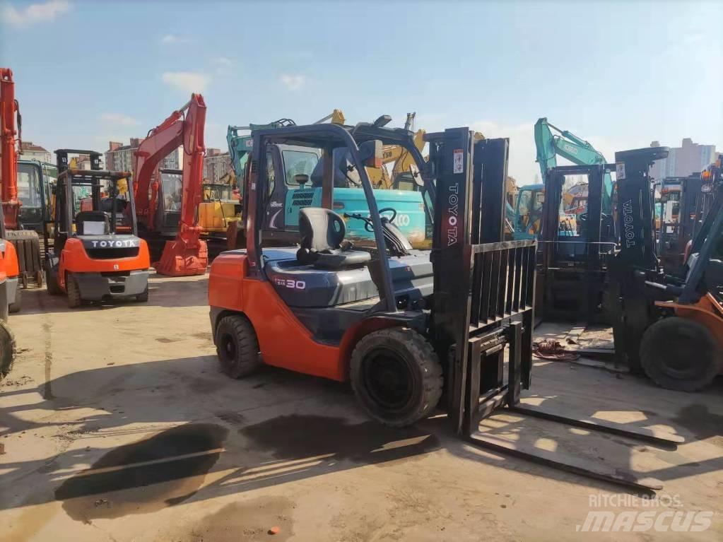 Toyota 8fd30 Diesel gaffeltrucks