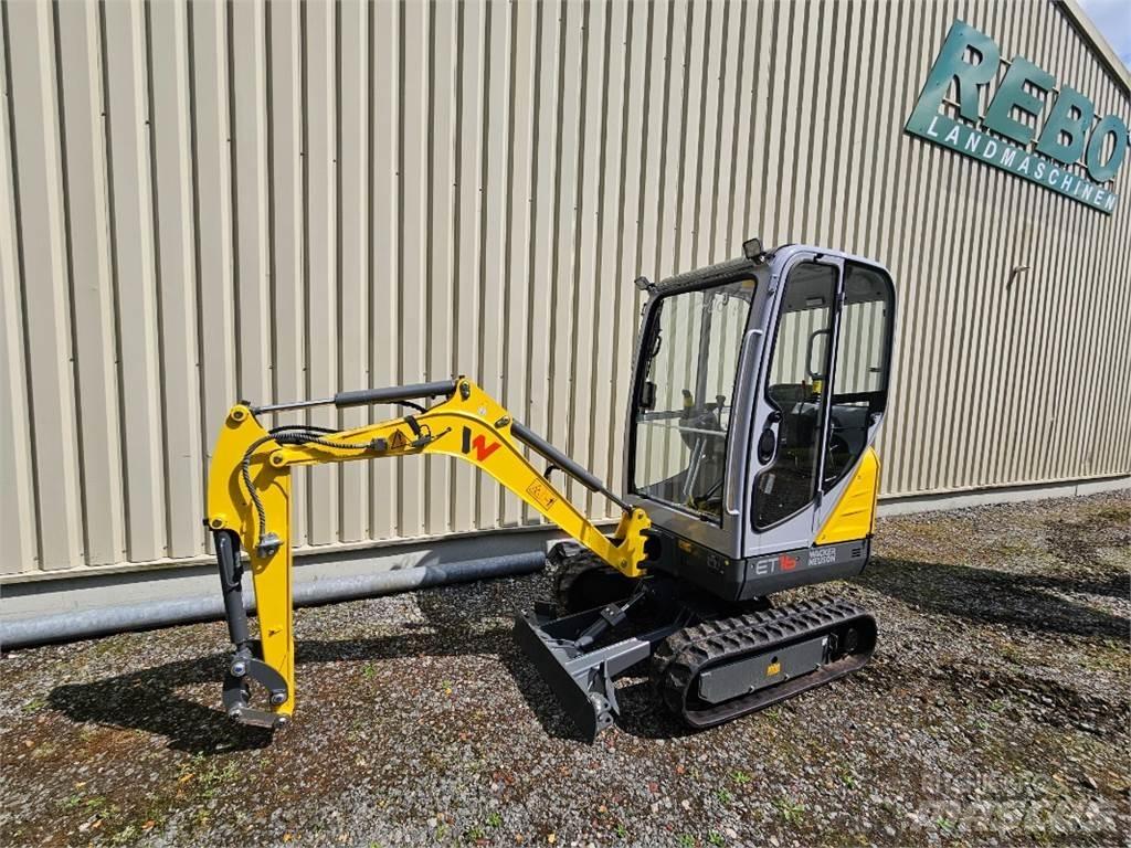 Wacker ET 16 Minigravemaskiner