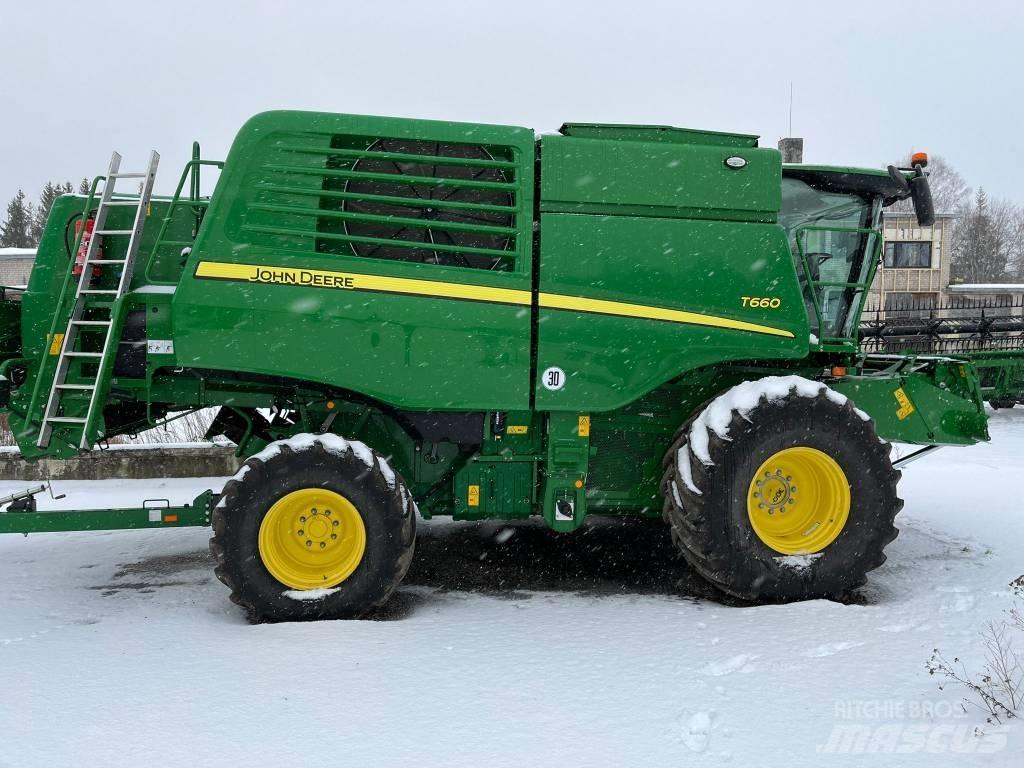 John Deere T 660 Mejetærskere