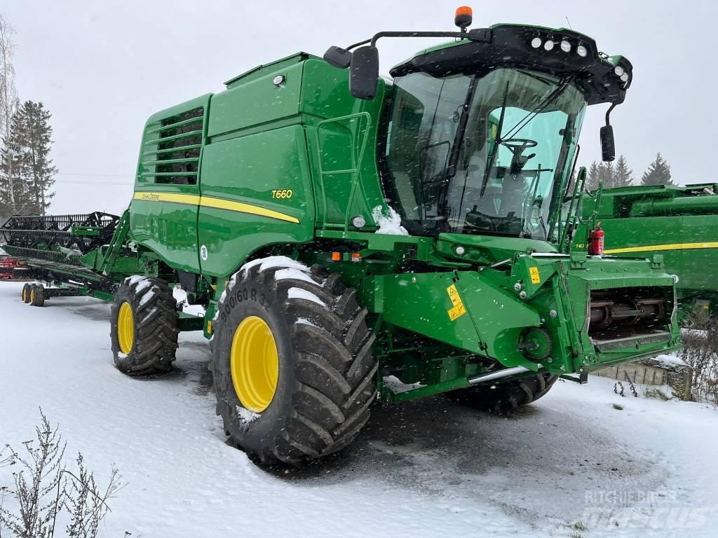 John Deere T 660 Mejetærskere