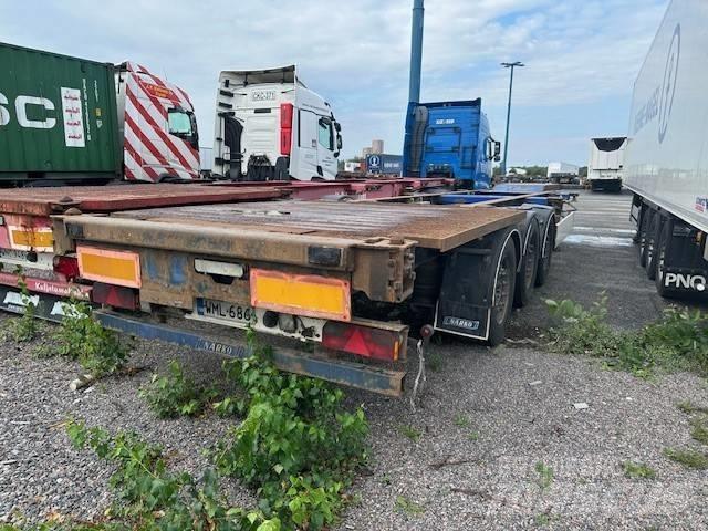 Närko S3HF11K11 Semi-trailer med containerramme