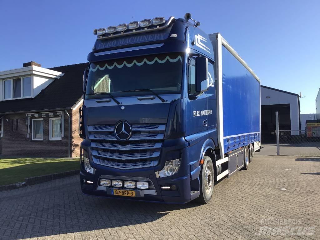 Mercedes-Benz actros Autotransportere / Knæklad