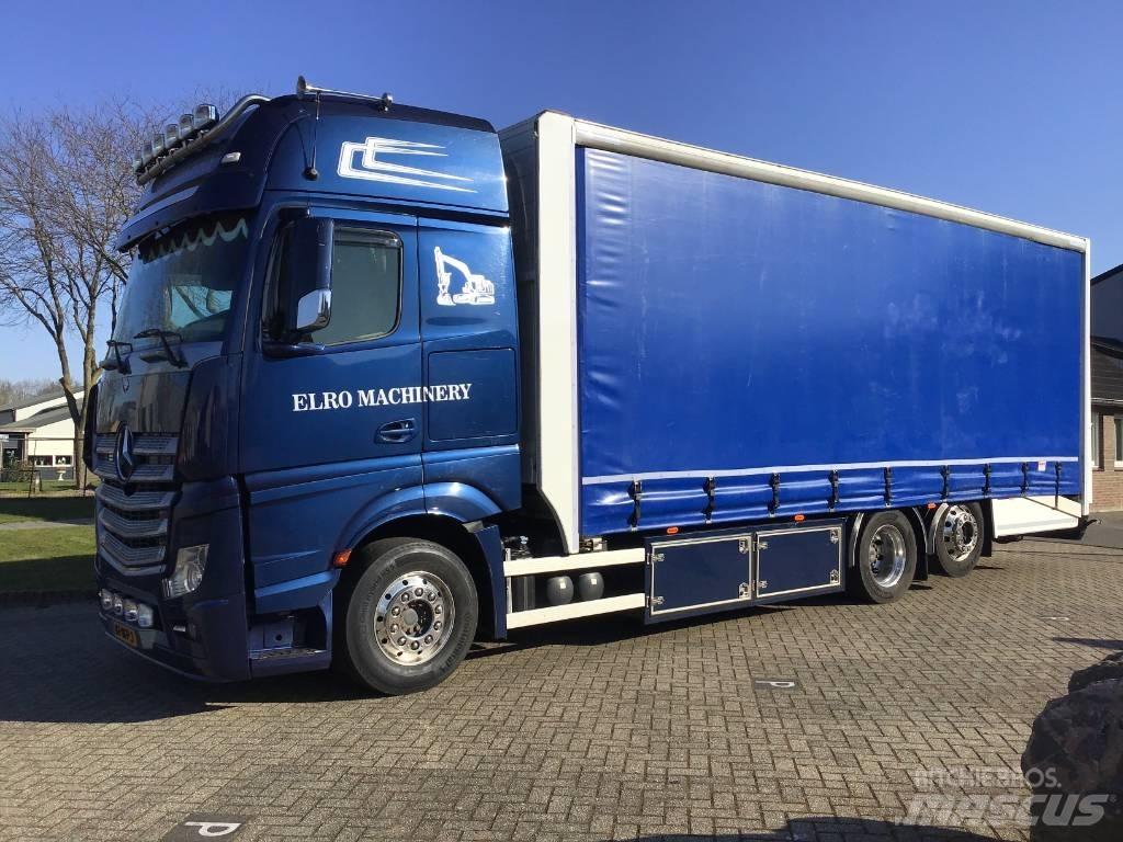 Mercedes-Benz actros Autotransportere / Knæklad