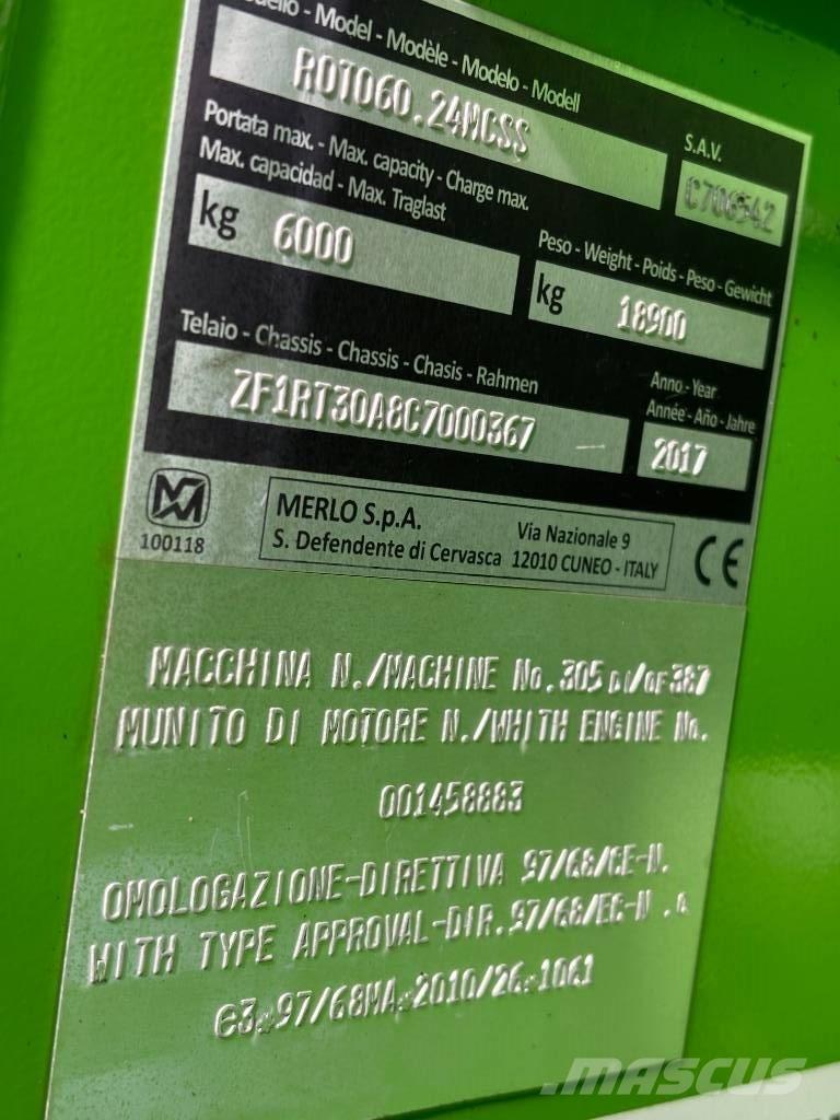 Merlo Roto 60.24 Teleskoplæssere