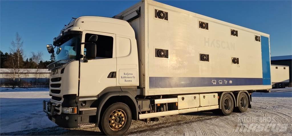 Scania R450 Lastbiler til dyretransport