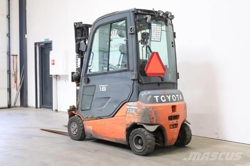 Toyota 8FBM18T El gaffeltrucks