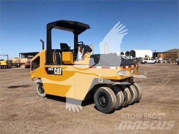 CAT CW14 Tromle med luftdæk