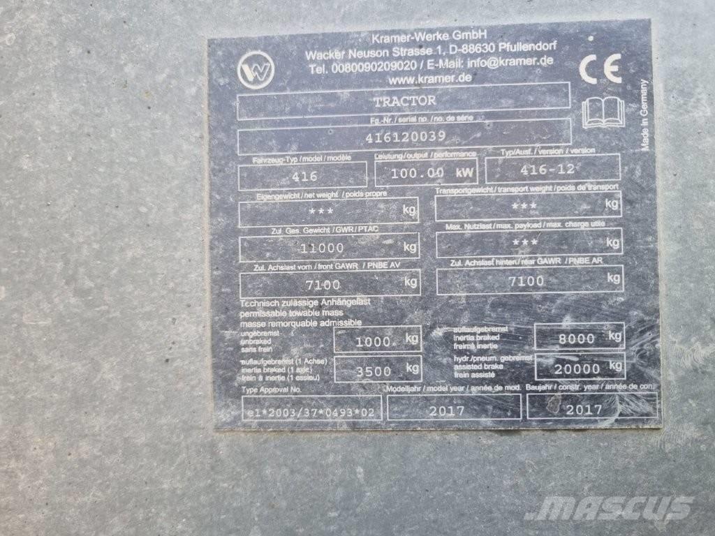 Kramer KT 447 Teleskoplæssere