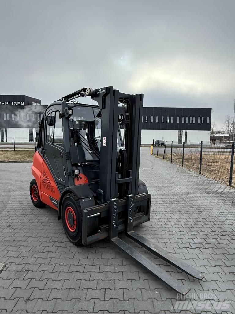 Linde H50T/394-02 LPG gaffeltrucks
